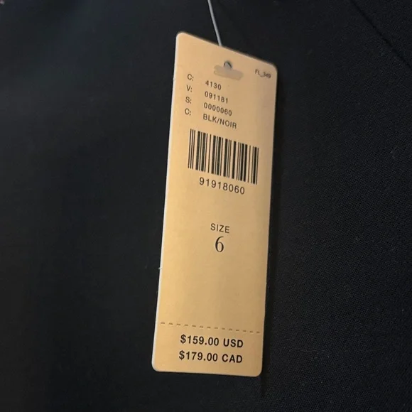 Bardot Midnight Black Dress - Picture 2 of 4